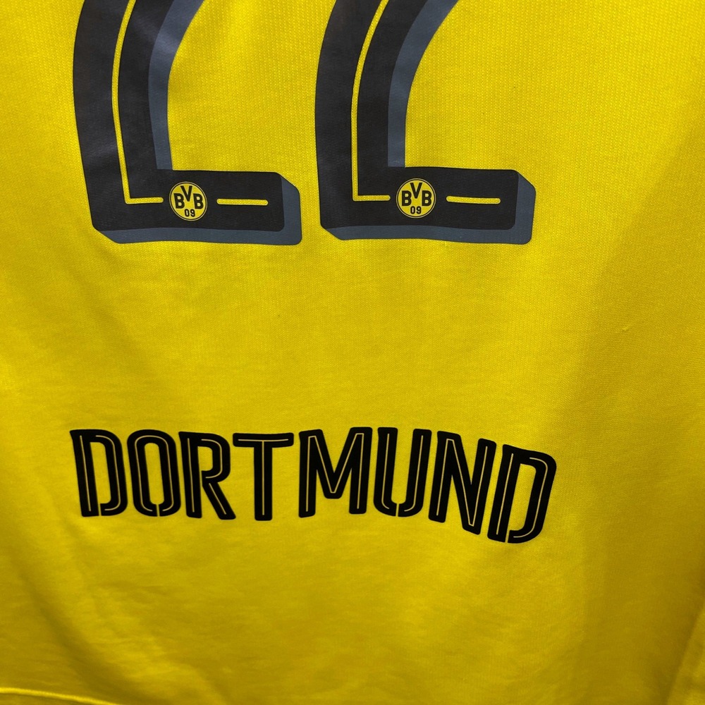 Borussia Dortmund BVB Home Jersey Christian Pulisic #22 Puma Evonik 2017/18 XXL - Picture 9 of 12